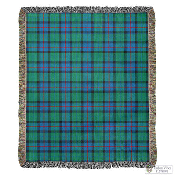 Flower Of Scotland Tartan Woven Blanket
