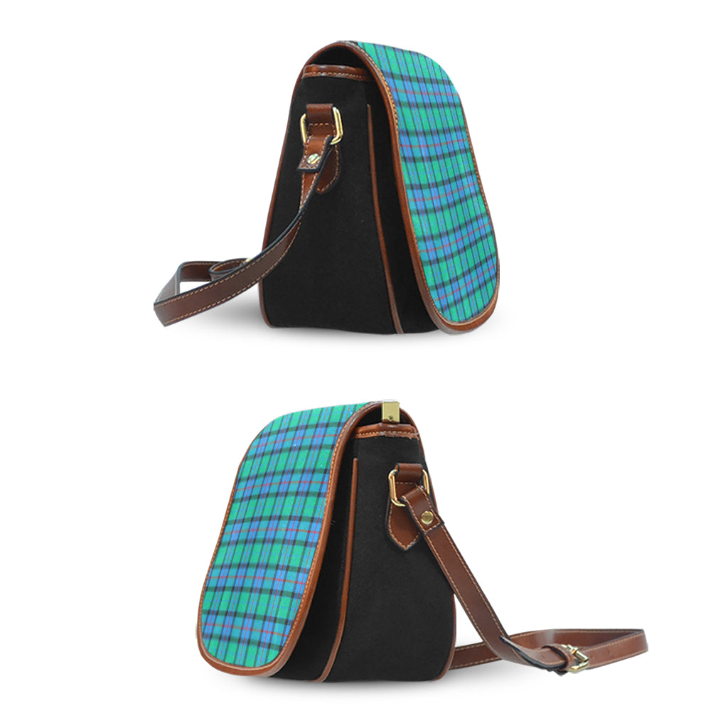 Flower Of Scotland Tartan Saddle Bag - Tartan Vibes Clothing