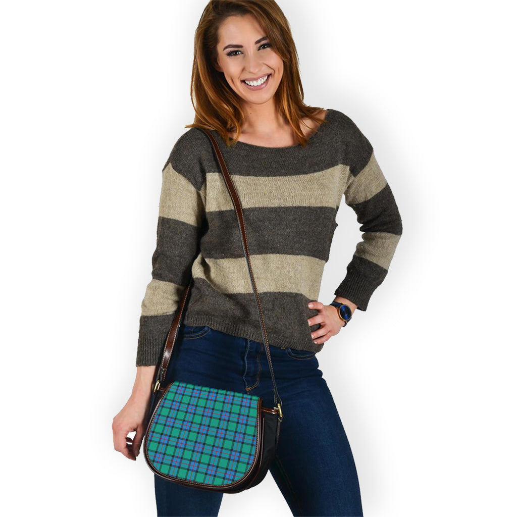 Flower Of Scotland Tartan Saddle Bag - Tartan Vibes Clothing