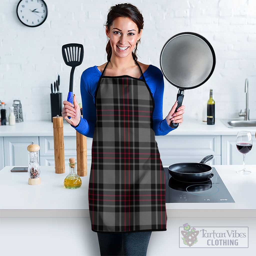 Flynn Tartan Apron Black - Tartan Vibes Clothing