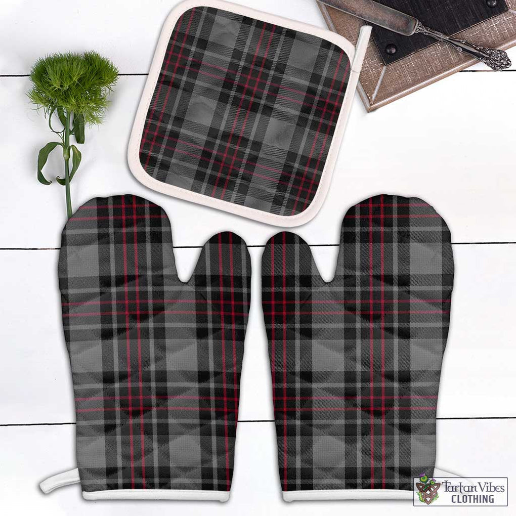 Flynn Tartan Combo Oven Mitt & Pot-Holder White - Tartan Vibes Clothing