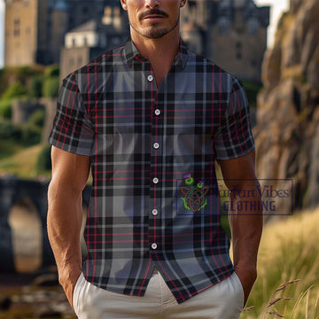 Flynn Tartan Cotton Hawaiian Shirt