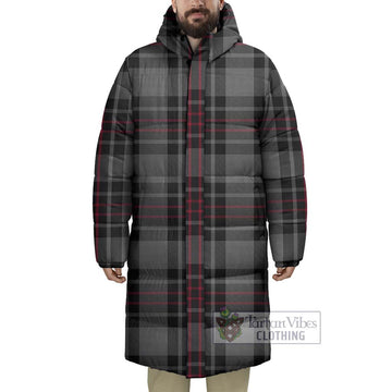 Flynn Tartan Long Down Jacket