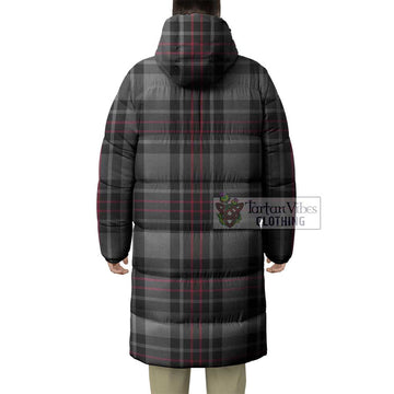 Flynn Tartan Long Down Jacket