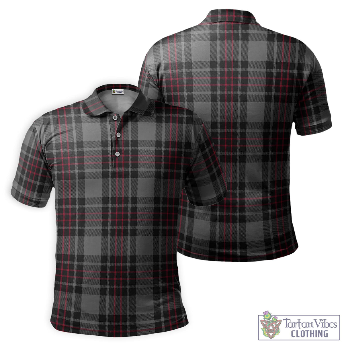 Flynn Tartan Men's Polo Shirt - Tartan Vibes Clothing