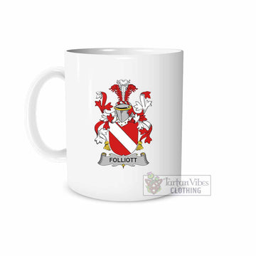 Folliott Irish Clan Coat of Arms Ceramic Mug