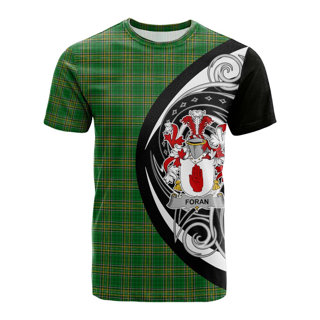 Foran Irish Clan Cotton T-shirt Celtic Circle Style Kid's Shirt - Tartan Vibes Clothing