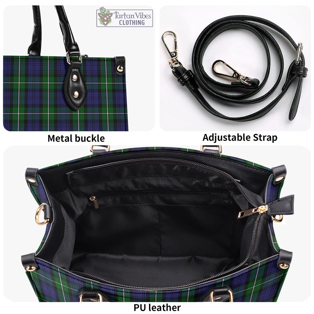 Tartan Vibes Clothing Forbes Tartan Luxury Leather Handbags