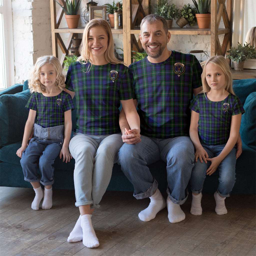 Forbes Tartan T-Shirt with Family Crest Kid's Shirt - Tartan Vibes Clothing