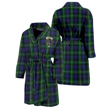 Forbes Tartan Bathrobe with Family Crest