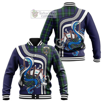 Forbes Tartan Baseball Jacket with Epic Bagpipe Style