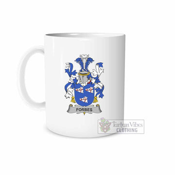 Forbes Irish Clan Coat of Arms Ceramic Mug