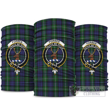 Forbes Tartan Neck Gaiters, Tartan Bandanas, Tartan Head Band with Family Crest