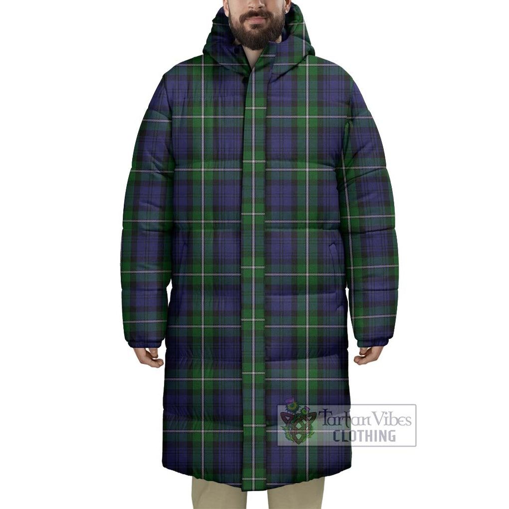 Tartan Vibes Clothing Forbes Tartan Long Down Jacket