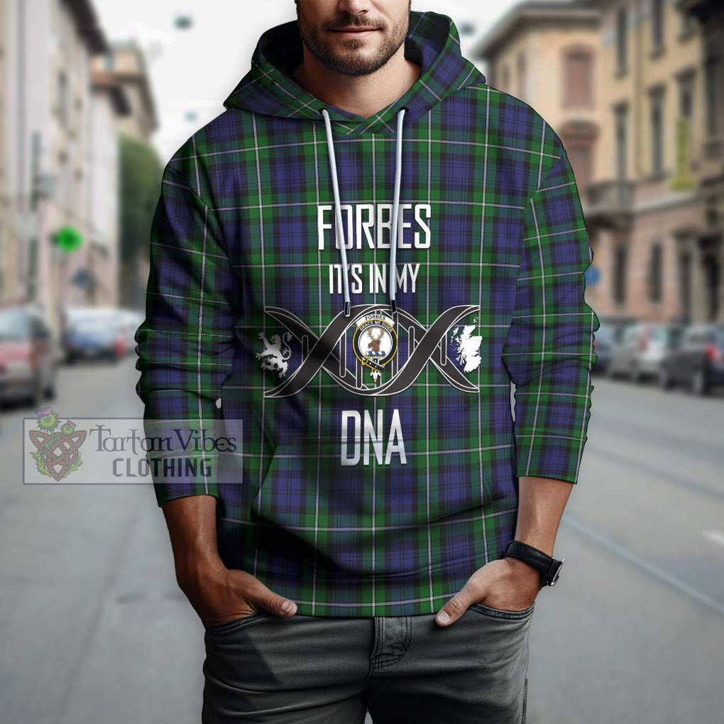 Forbes Tartan Hoodie with Family Crest DNA In Me Style Pullover Hoodie - Tartanvibesclothing Shop