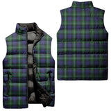 Forbes Tartan Sleeveless Puffer Jacket Unisex - Tartan Vibes Clothing