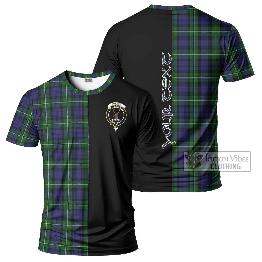 Forbes Tartan T-Shirt with Family Crest and Half Of Me Style Kid's Shirt - Tartanvibesclothing Shop