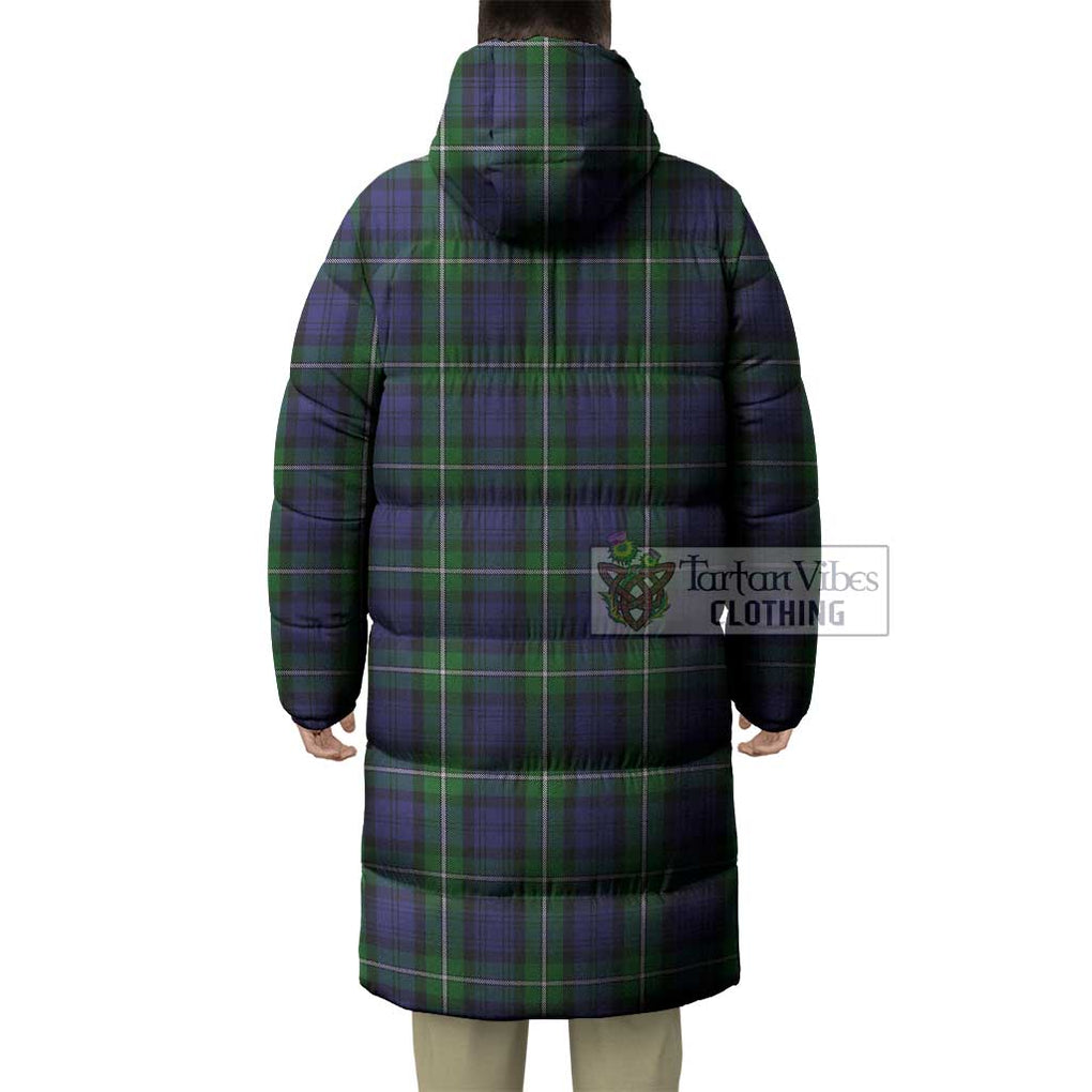 Tartan Vibes Clothing Forbes Tartan Long Down Jacket