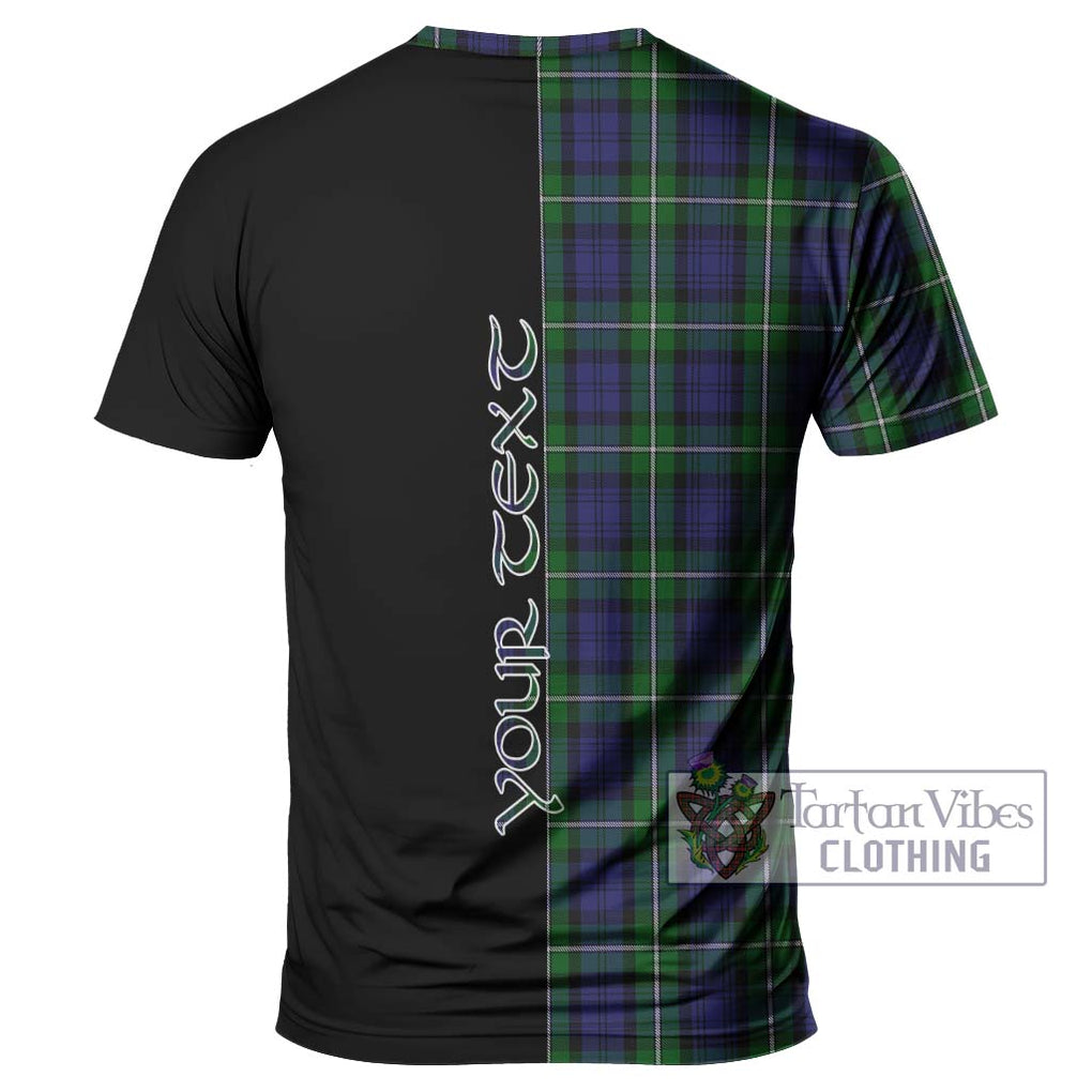 Forbes Tartan T-Shirt with Family Crest and Half Of Me Style - Tartanvibesclothing Shop