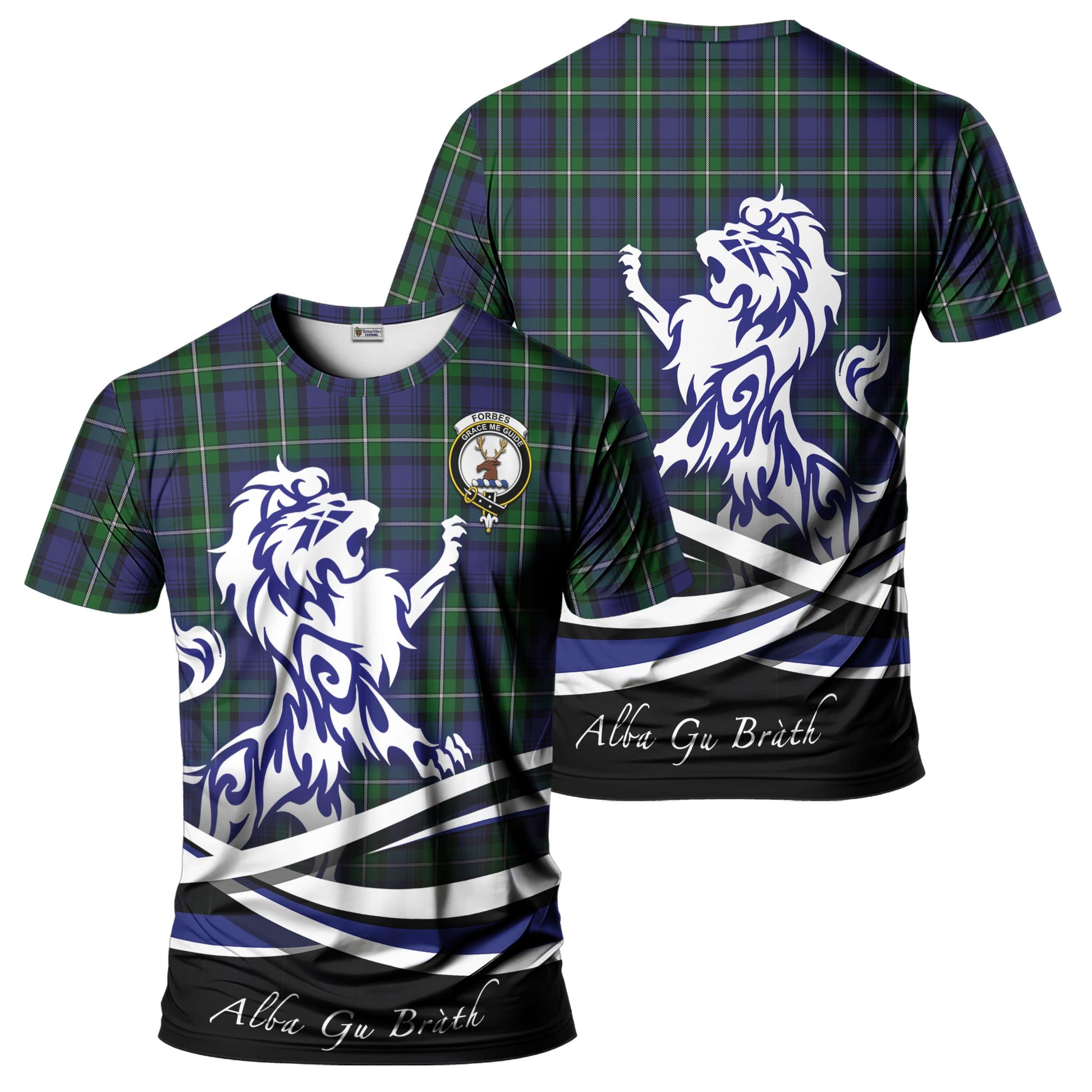 forbes-tartan-t-shirt-with-alba-gu-brath-regal-lion-emblem