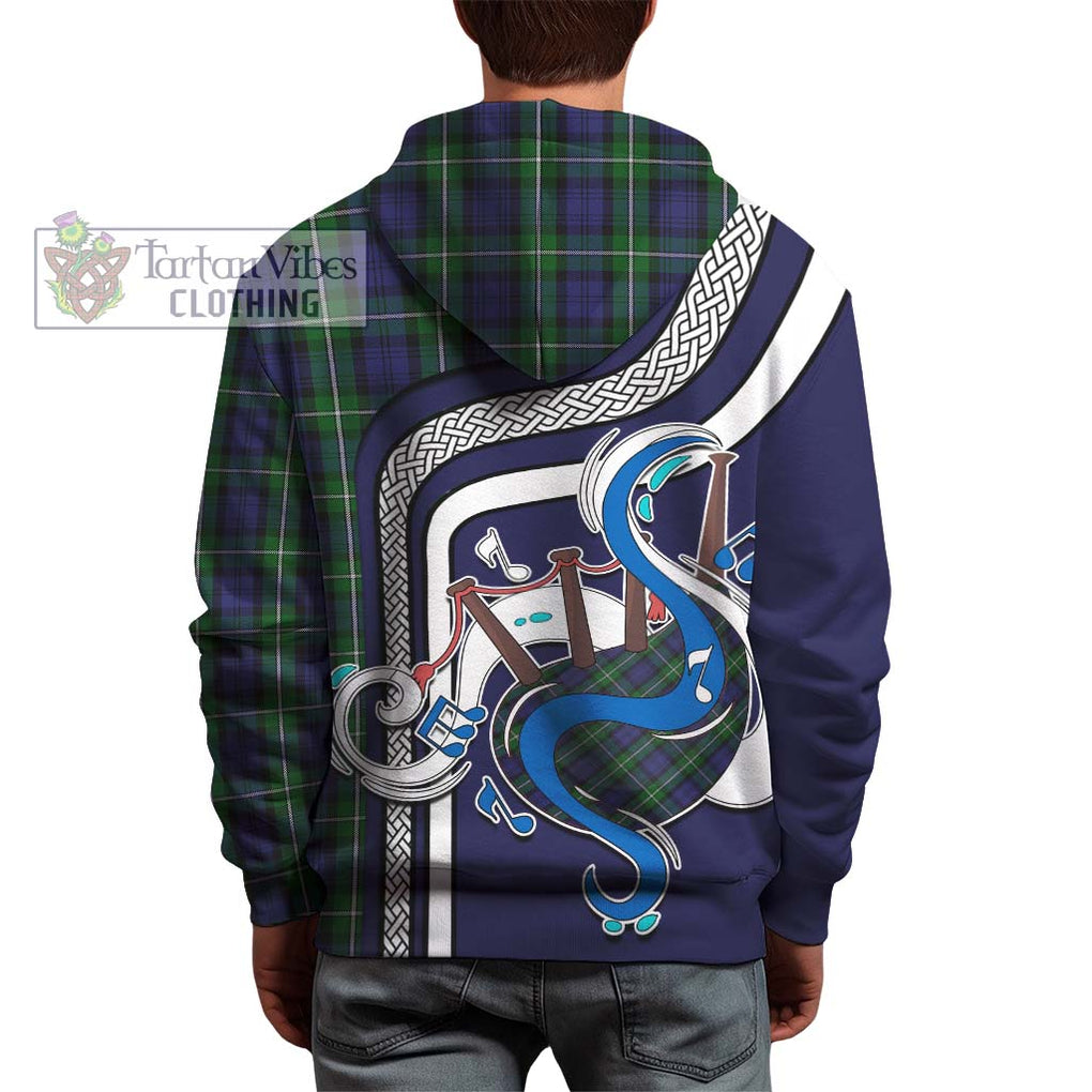 Forbes Tartan Hoodie with Epic Bagpipe Style - Tartanvibesclothing Shop