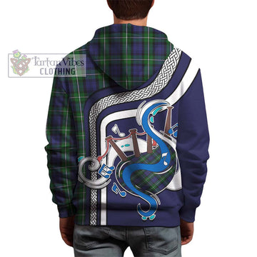 Forbes Tartan Hoodie with Epic Bagpipe Style