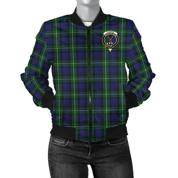 Forbes Tartan Bomber Jacket with Family Crest