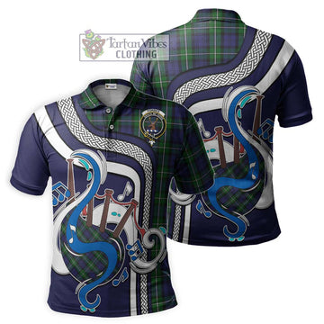 Forbes Tartan Polo Shirt with Epic Bagpipe Style