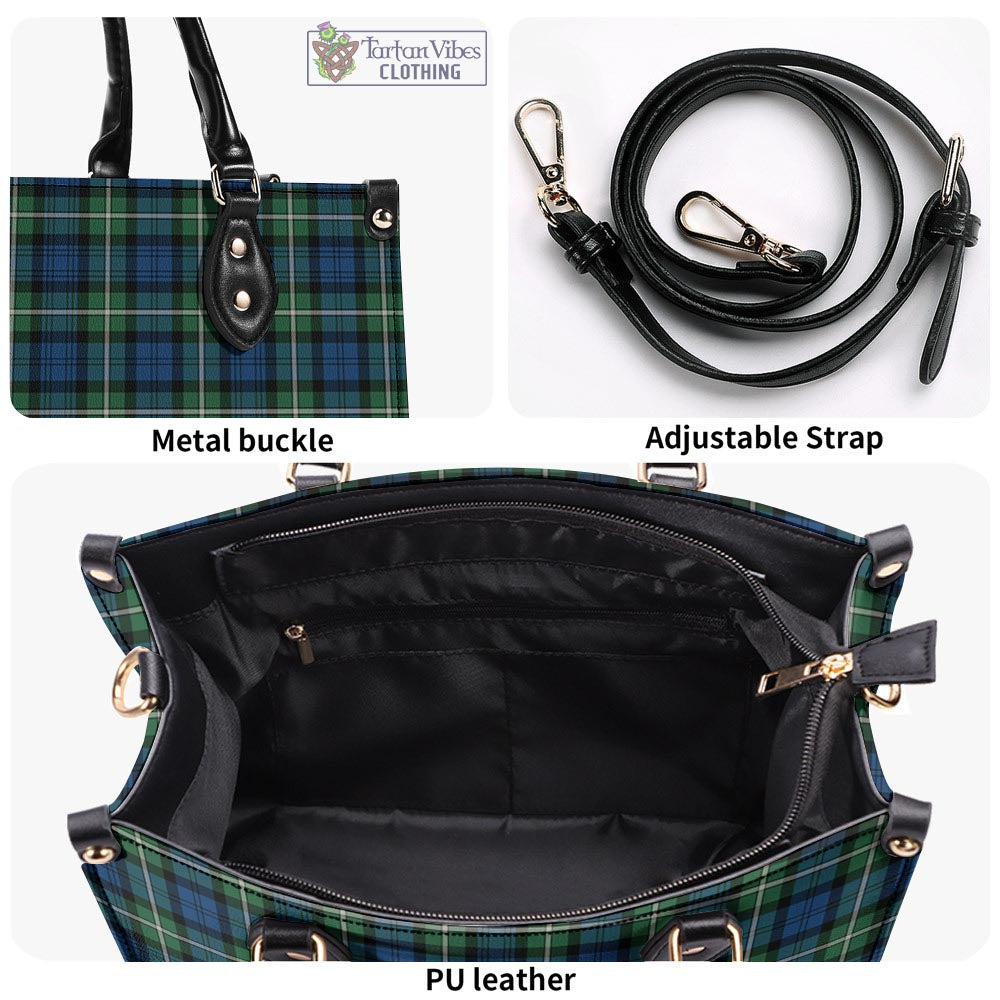 Tartan Vibes Clothing Forbes Ancient Tartan Luxury Leather Handbags