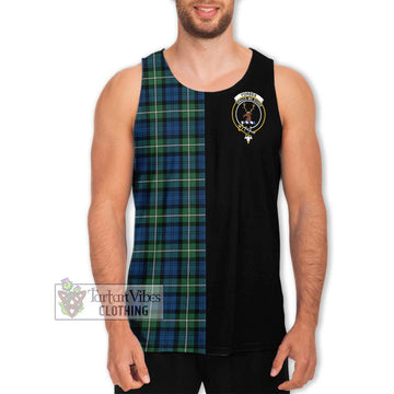 Forbes Ancient Tartan Men's Tank Top with Family Crest and Half Of Me Style