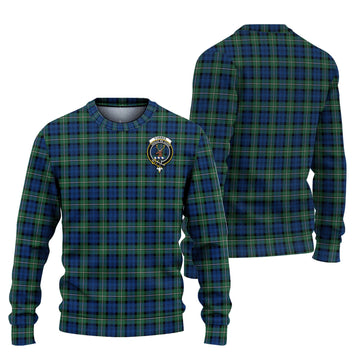 Forbes Ancient Tartan Ugly Sweater with Family Crest