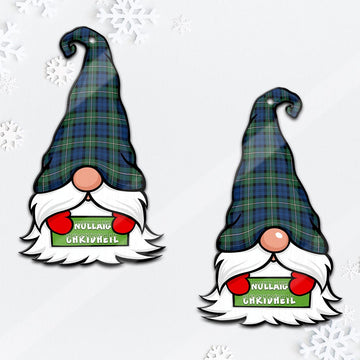 Forbes Ancient Gnome Christmas Ornament with His Tartan Christmas Hat