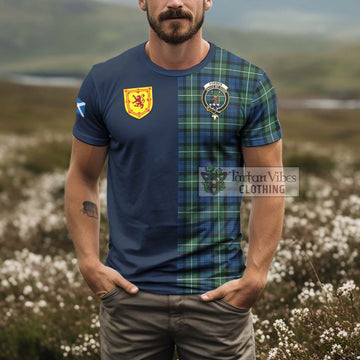 Forbes Ancient Tartan T-Shirt Alba with Scottish Lion Royal Arm Half Style