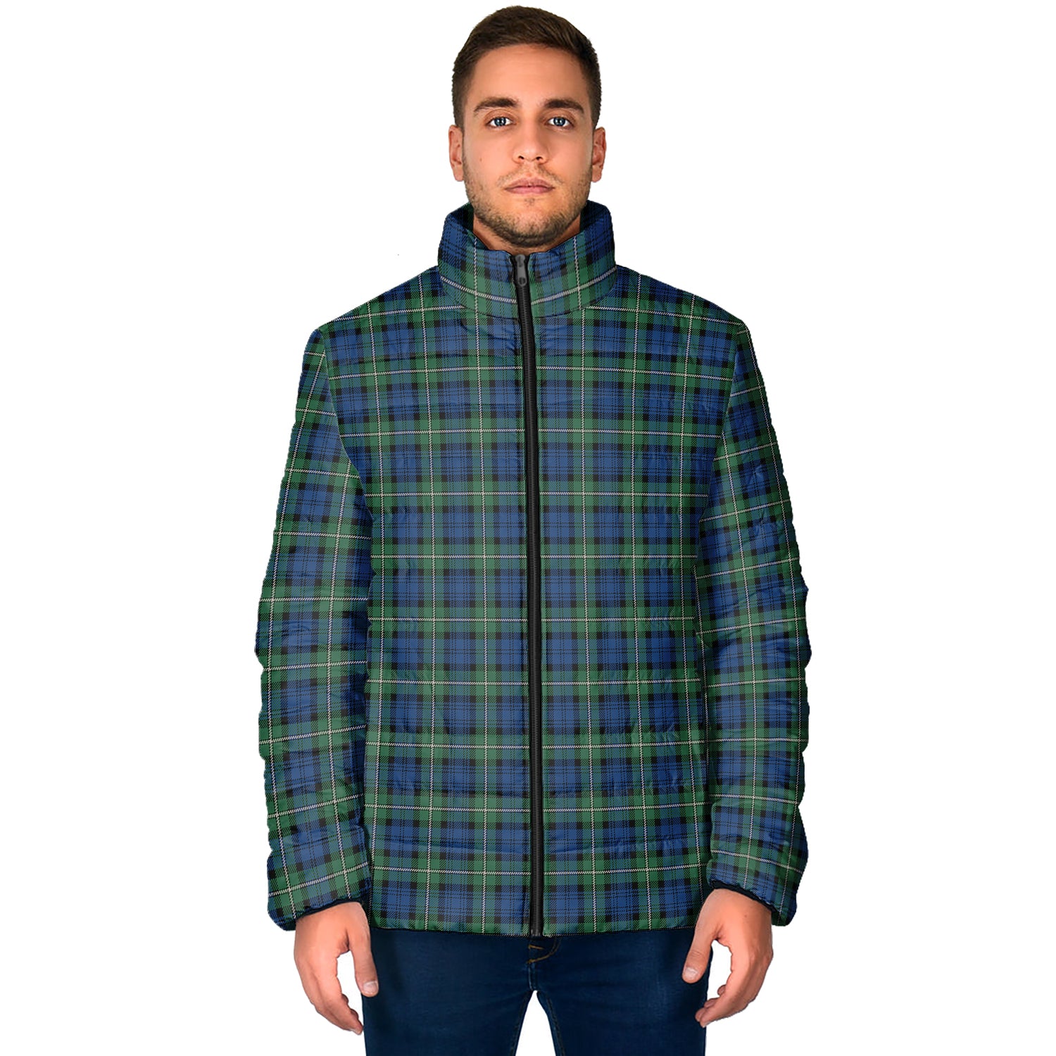 Forbes Ancient Tartan Padded Jacket - Tartan Vibes Clothing