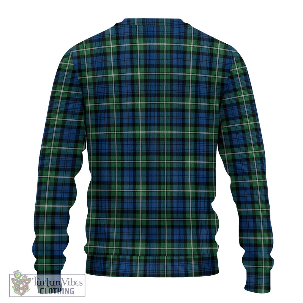 Forbes Ancient Tartan Knitted Sweater with Family Crest DNA In Me Style - Tartanvibesclothing Shop