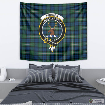 Forbes Ancient Tartan Tapestry Wall Hanging and Home Decor for Room with Family Crest