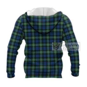 Forbes Ancient Tartan Knitted Hoodie with Family Crest DNA In Me Style