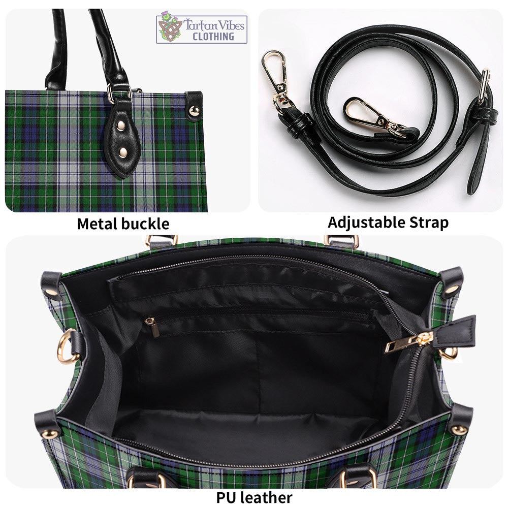 Tartan Vibes Clothing Forbes Dress Tartan Luxury Leather Handbags