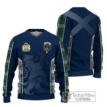 Forbes Dress Tartan Ugly Sweater with Family Crest and Lion Rampant Vibes Sport Style