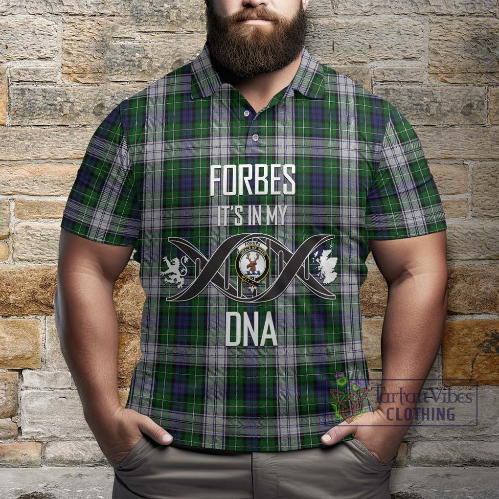 Forbes Dress Tartan Polo Shirt with Family Crest DNA In Me Style Kid - Tartanvibesclothing Shop