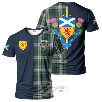 Forbes Dress Tartan T-Shirt Alba with Scottish Lion Royal Arm Half Style