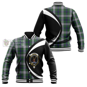 Forbes Dress Tartan Baseball Jacket with Family Crest Circle Style