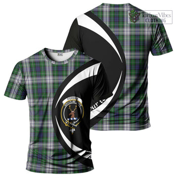 Forbes Dress Tartan T-Shirt with Family Crest Circle Style