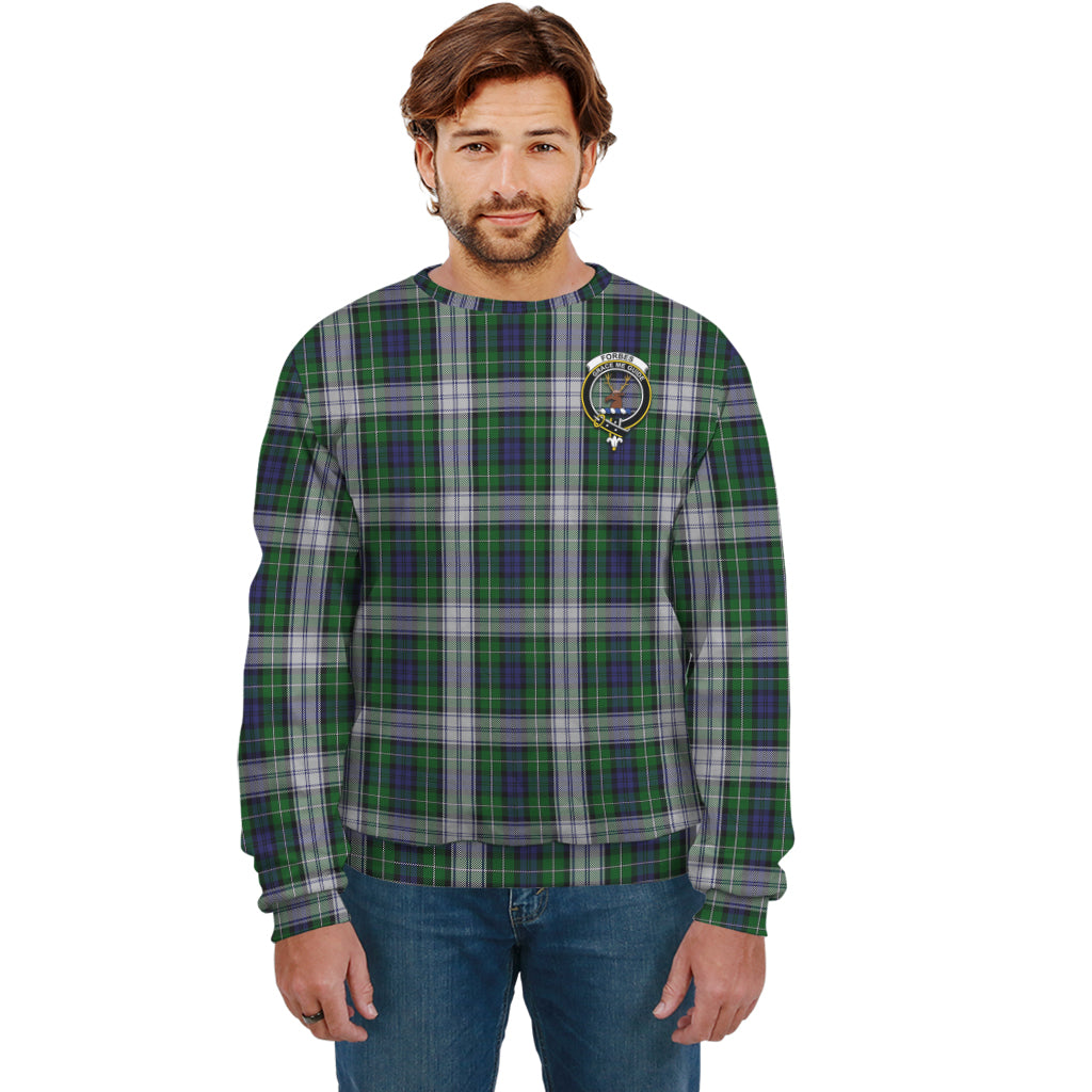 Forbes Dress Tartan Sweatshirt with Family Crest Unisex - Tartan Vibes Clothing