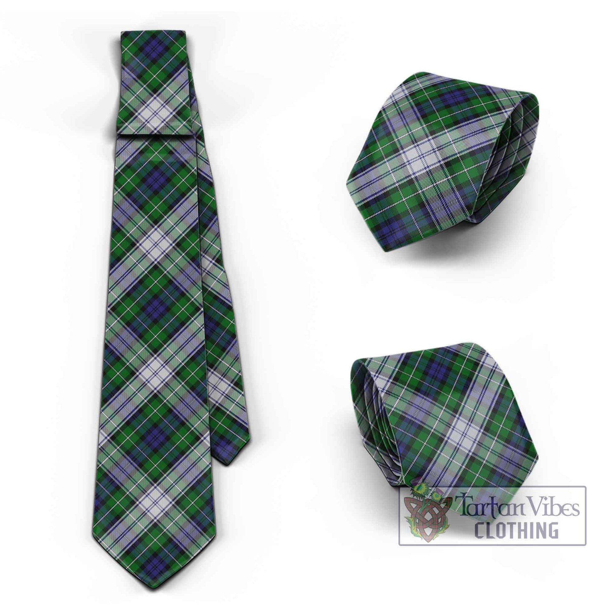 Tartan Vibes Clothing Forbes Dress Tartan Classic Necktie Cross Style