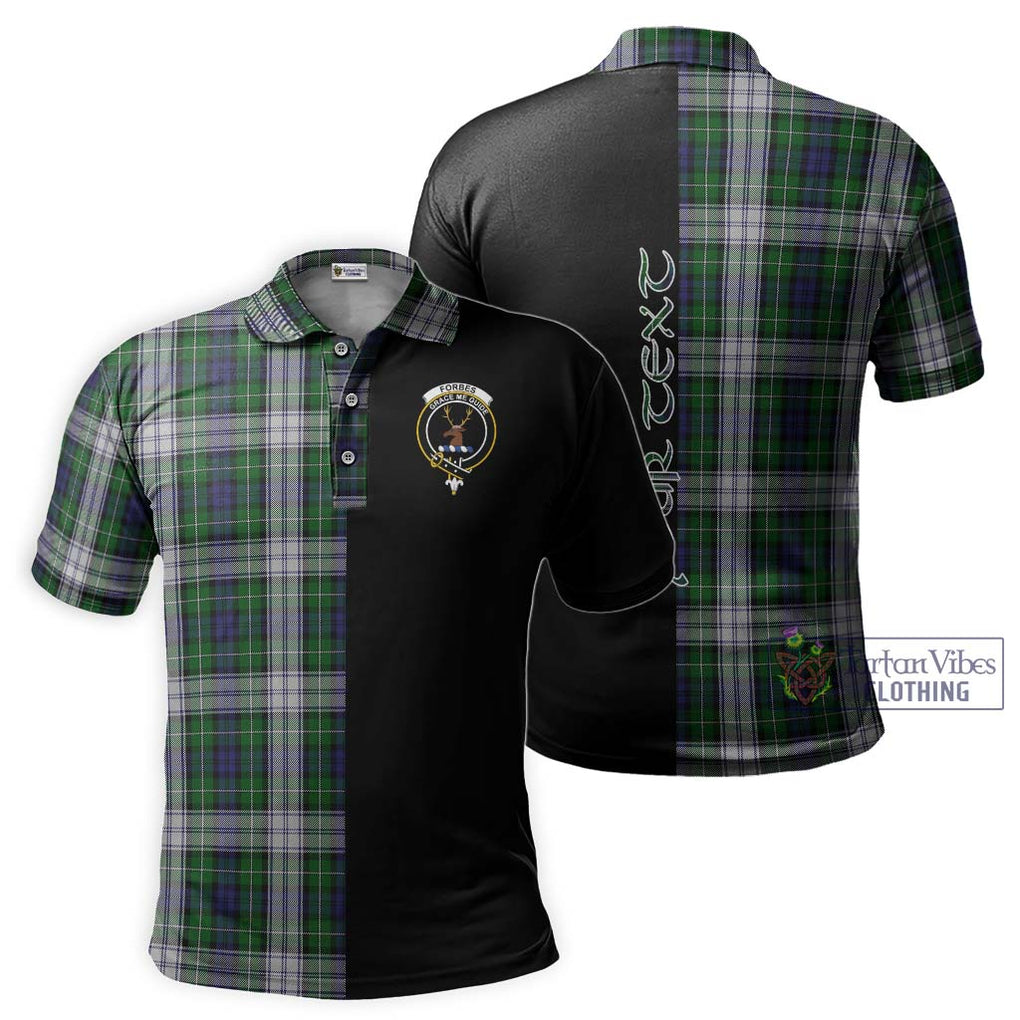 Forbes Dress Tartan Polo Shirt with Family Crest and Half Of Me Style Kid - Tartanvibesclothing Shop