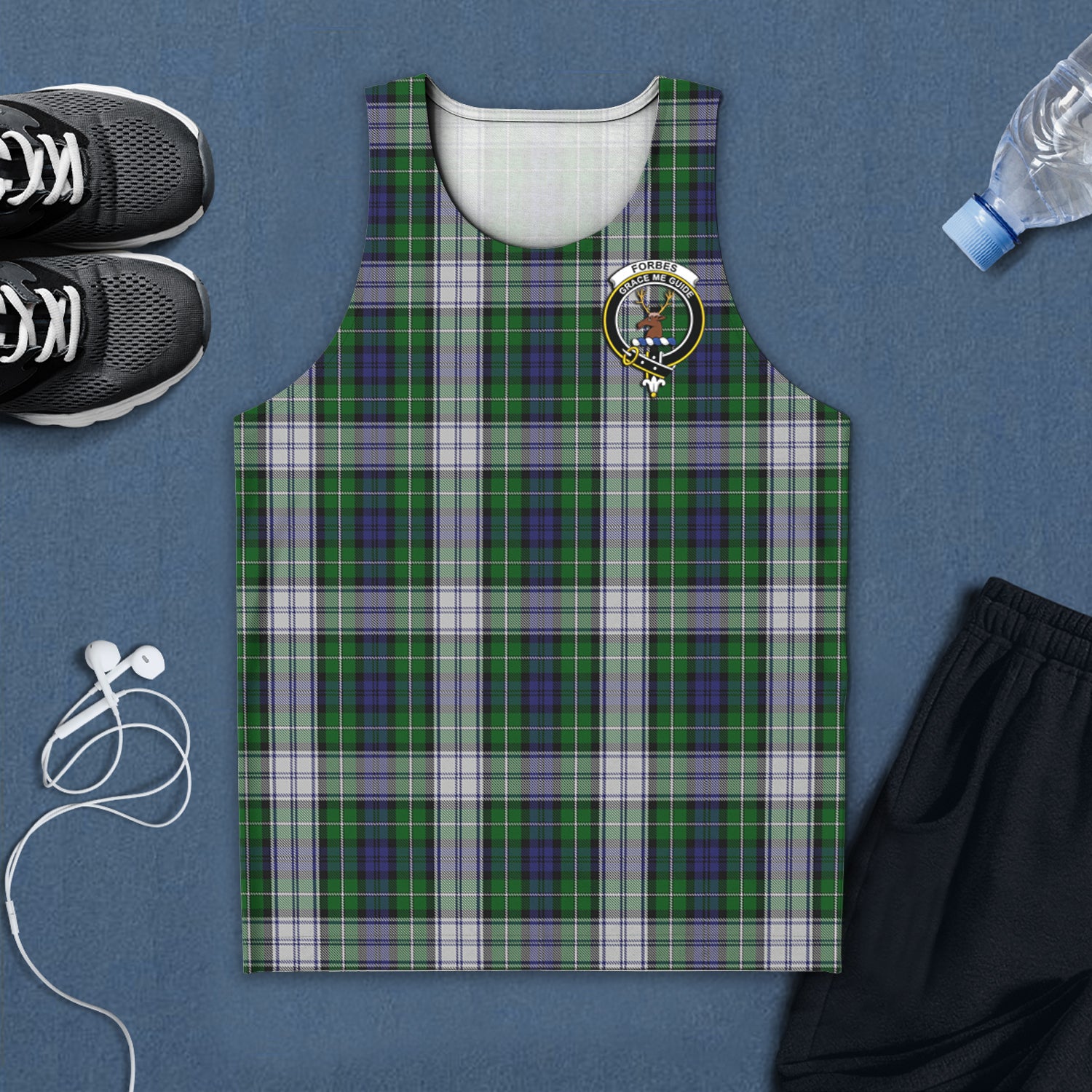 forbes-dress-tartan-mens-tank-top-with-family-crest