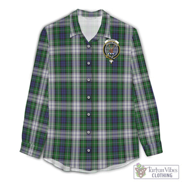 Forbes Dress Tartan Women's Casual Shirt with Family Crest