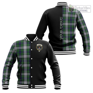 Forbes Dress Tartan Baseball Jacket with Family Crest and Half Of Me Style