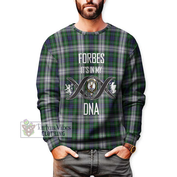 Forbes Dress Tartan Sweatshirt with Family Crest DNA In Me Style